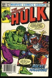 Cover Scan: Incredible Hulk #271 VF- 7.5 Newsstand Variant 1st Full Rocket Raccoon! - Item ID #345783