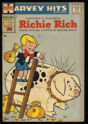 Cover Scan: Harvey Hits #3 VG- 3.5 1st Full Richie Rich! - Item ID #345843