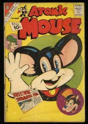 Cover Scan: Atomic Mouse #44 VG 4.0 Double Cover! Raro the Rabbit! Jon D'Agostino Cover - Item ID #345907