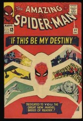 Cover Scan: Amazing Spider-Man #31 VG- 3.5 1st Appearance Gwen Stacy!! - Item ID #345932