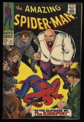 Cover Scan: Amazing Spider-Man #51 FN 6.0 2nd Appearance Kingpin! - Item ID #345967