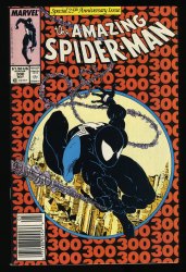 Cover Scan: Amazing Spider-Man #300 VF- 7.5 Newsstand Variant 1st Full Appearance Venom! - Item ID #346139