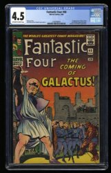 Cover Scan: Fantastic Four #48 CGC VG+ 4.5 1st Full Galactus! Silver Surfer! - Item ID #346171