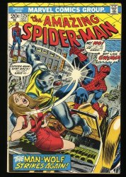 Cover Scan: Amazing Spider-Man #125 VF- 7.5 2nd Appearance Man-Wolf! - Item ID #346719