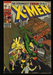Cover Scan: X-Men #60 FN 6.0 1st Appearance of Sauron! Neal Adams Art!! - Item ID #346725