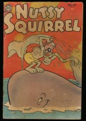 Cover Scan: Nutsy Squirrel #61 GD/VG 3.0 Nutsy Rides Again! Golden Age! - Item ID #346774