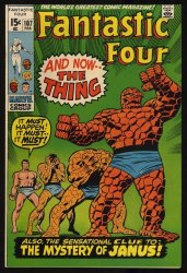 Cover Scan: Fantastic Four #107 NM- 9.2 1st Appearance of Janus! Annihilus Cameo! - Item ID #346842