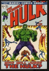 Cover Scan: Incredible Hulk #152 NM 9.4 Fantastic Four! Captain America! - Item ID #346884