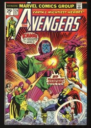 Cover Scan: Avengers #129 NM- 9.2 Kang the Conqueror Appearance!  Classic Cover! - Item ID #346949