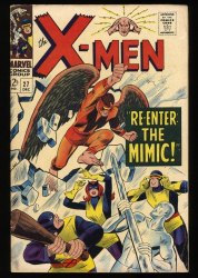 Cover Scan: X-Men #27 FN/VF 7.0 Mimic! Spider-Man Scarlet Witch! Fantastic Four! - Item ID #347199