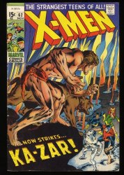 Cover Scan: X-Men #62 FN 6.0 Ka-Zar Neal Adams Cover 1st Savage Land! Magneto! - Item ID #347213
