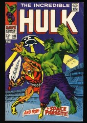 Cover Scan: Incredible Hulk (1962) #103 FN+ 6.5 1st Appearance Space Parasite! - Item ID #348046