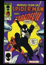 Cover Scan: Marvel Team-up #141 NM 9.4 1st Black Costume! Spider-Man! - Item ID #348058