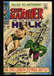 Cover Scan: Tales To Astonish #100 FN/VF 7.0 Sub Mariner! Incredible Hulk! - Item ID #348630