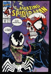 Cover Scan: Amazing Spider-Man #347 NM+ 9.6 Venom Killed Spider-Man Well! - Item ID #348901