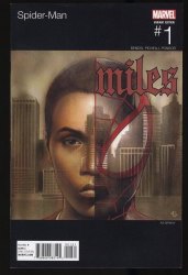 Cover Scan: Spider-man (2016) #1 NM- 9.2 Granov HipHop Variant Miles Morales Solo Title! - Item ID #349111