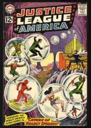 Cover Scan: Justice League Of America #16 FN- 5.5 The Atom Joins! - Item ID #349318
