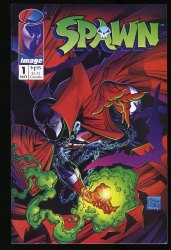 Cover Scan: Spawn #1 NM 9.4 McFarlane 1st Appearance Al Simmons! - Item ID #349715