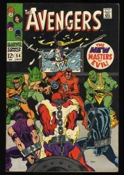 Cover Scan: Avengers #54 VF- 7.5 1st Appearance New Masters of Evil! Ultron Cameo! - Item ID #349764