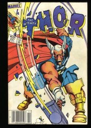Cover Scan: Thor #337 VF- 7.5 Newsstand Variant 1st Appearance Beta Ray Bill!  - Item ID #349783