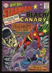 Cover Scan: Brave And The Bold #61 FN+ 6.5 Starman Black Canary! Murphy Anderson Cover - Item ID #350037