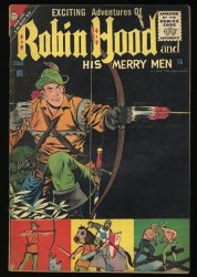 Cover Scan: Robin Hood and His Merry Men (1956) #31 VG- 3.5 - Item ID #350596
