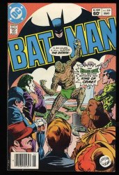 Cover Scan: Batman #359 VF- 7.5 Newsstand Variant Joker Penguin Riddler Killer Croc! - Item ID #350646