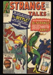 Cover Scan: Strange Tales #123 VG/FN 5.0 1st Appearance The Beetle! Doctor Strange Loki! - Item ID #350749