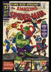 Cover Scan: Amazing Spider-Man Annual #3 FN/VF 7.0 Captain America Hulk! - Item ID #351065