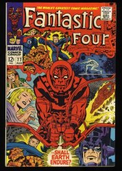 Cover Scan: Fantastic Four #77 VF- 7.5 Silver Surfer Galactus! Jack Kirby! Stan Lee! - Item ID #351123