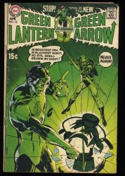 Cover Scan: Green Lantern #76 VG- 3.5 Green Arrow!! Neal Adams Cover!! - Item ID #351142