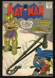 Cover Scan: Batman #127 VG 4.0 The Hammer of Thor! Swan/Kaye Cover - Item ID #351192
