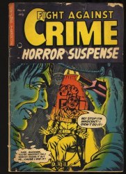 Cover Scan: Fight Against Crime #14 GD+ 2.5 Pre-Code Horror! Early Ross Andru! - Item ID #351207