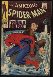 Cover Scan: Amazing Spider-Man #52 FN+ 6.5 3rd Appearance Kingpin! Romita Cover! - Item ID #351219