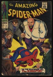 Cover Scan: Amazing Spider-Man #51 GD+ 2.5 2nd Appearance Kingpin! - Item ID #351220