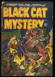 Cover Scan: Black Cat Mystery #42 GD 2.0 Pre-Code Horror!  - Item ID #351243