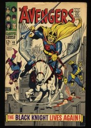 Cover Scan: Avengers #48 FN+ 6.5 1st Appearance of Black Knight! - Item ID #351366