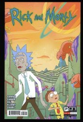 Cover Scan: Rick and Morty #2 NM+ 9.6 1st Print The Wubba Lubba Dub Dub of Wall Street! - Item ID #351456