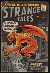 Cover Scan: Strange Tales #74 GD+ 2.5 Jack Kirby! Steve Ditko!  - Item ID #351503