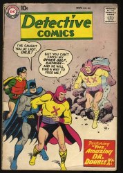 Cover Scan: Detective Comics #261 VG+ 4.5 Batman! The Amazing Dr. Double X! - Item ID #351543