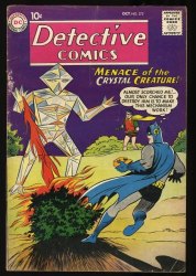 Cover Scan: Detective Comics #272 VG- 3.5 The Crystal Creature! - Item ID #351549