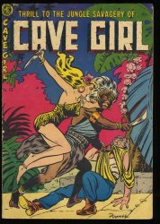 Cover Scan: Cave Girl #12 VG+ 4.5 Classic Good-Girl Art by Bob Powell!  - Item ID #351606