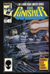 Cover Scan: Punisher (1986) #1 VF/NM 9.0 1st Solo Punisher!  Mike Zeck cover! - Item ID #351633