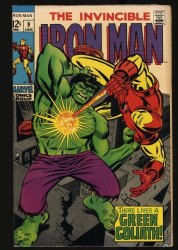 Cover Scan: Iron Man #9 VG/FN 5.0 Incredible Hulk Appearance! Mandarin! 1969! - Item ID #351647