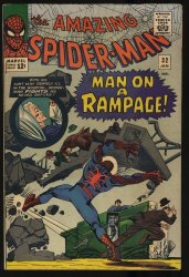 Cover Scan: Amazing Spider-Man #32 FN+ 6.5 Stan Lee! Steve Ditko Art!! - Item ID #351653