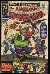 Cover Scan: Amazing Spider-Man Annual #3 VG+ 4.5 Captain America Hulk! - Item ID #352011