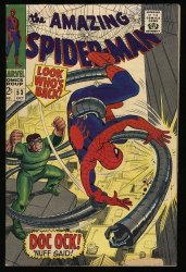 Cover Scan: Amazing Spider-Man #53 VG+ 4.5 Doctor Octopus Appearance! Key Issue! - Item ID #352017