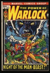 Cover Scan: Warlock #1 FN+ 6.5 1st Appearance Soul Gem! Origin of Adam Warlock! - Item ID #352018
