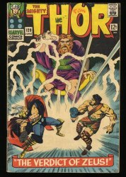 Cover Scan: Thor #129 VG- 3.5 1st Appearance Ares! Kirby/Colletta Cover!  - Item ID #352020