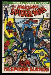 Cover Scan: Amazing Spider-Man #105 VF 8.0 Spider Slayer! 1972 - Item ID #352023